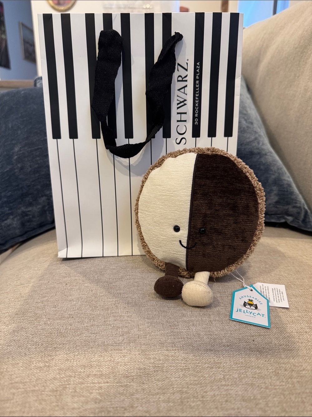 NYC Exclusive Nibblechip Cookie Jellycat, NWT